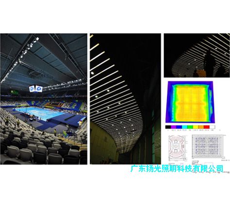 游泳池體育照明