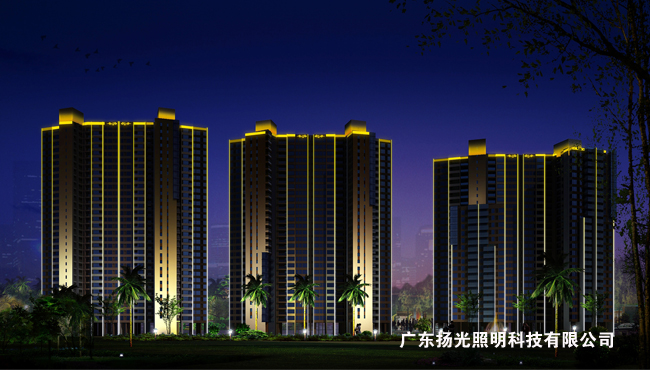 中惠地產:廣州璧瓏灣建筑照明設計