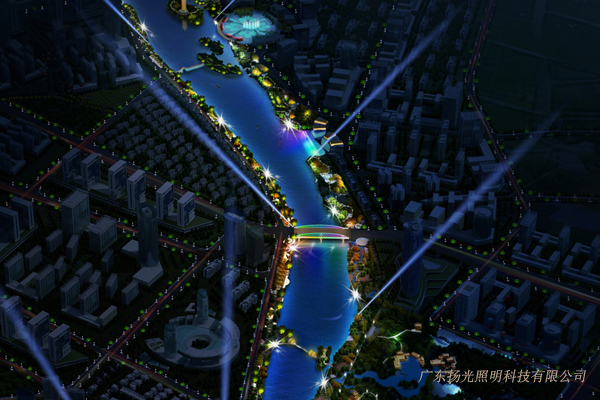 一河兩岸園林照明設計