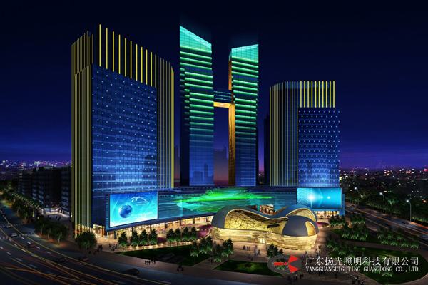 肇慶華南智慧城亮化工程