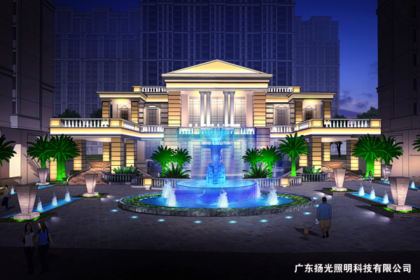 劍橋郡會所樓體亮化