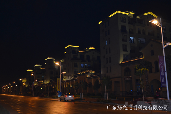 陽江馬德里戶外照明實拍