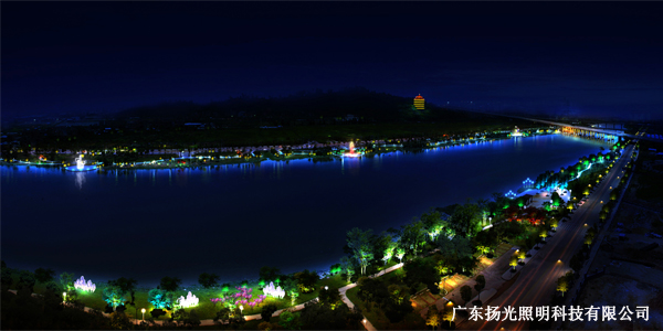 沙田河景觀照明設計