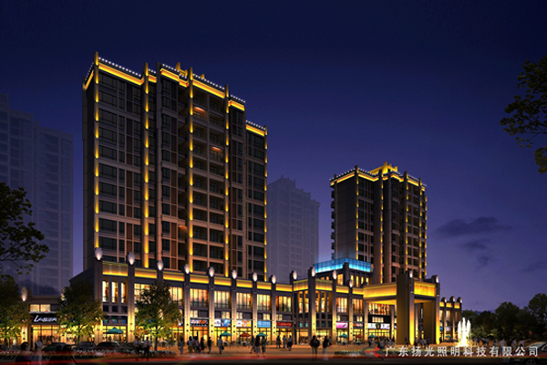 凱旋灣花園景觀照明設計