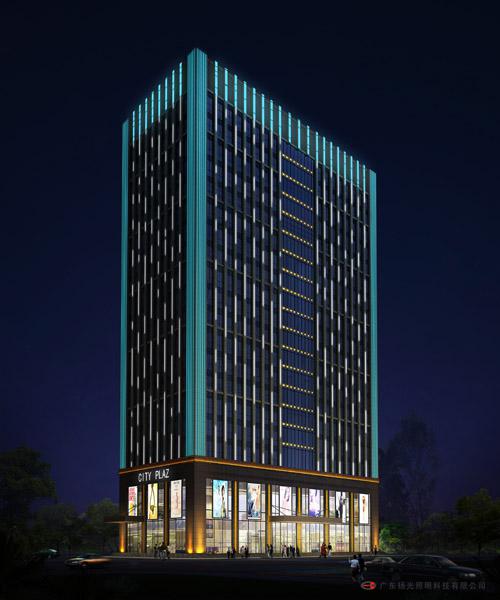東莞鴻駿國際外立面照明設計
