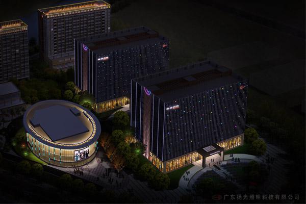 東莞搜于特辦公大樓樓體亮化