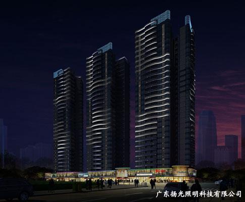 東莞嘉宏圓夢雅居夜景照明