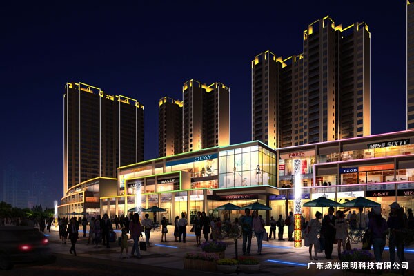 鷺島財富天街照明工程