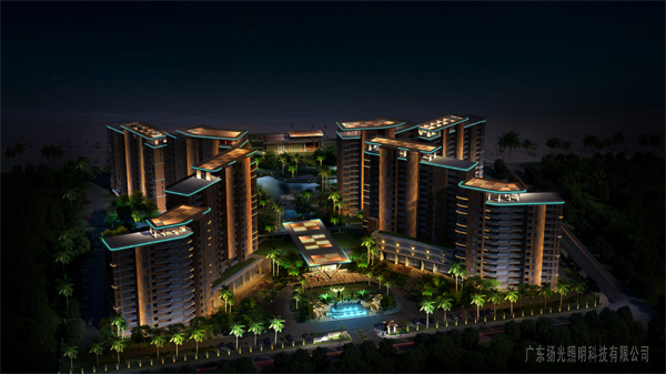 海南天喜酒店照明亮化