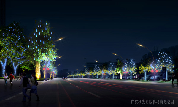 湛江市鵬達地產道路照明工程