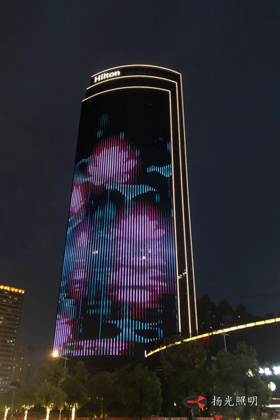 東莞希爾頓酒店泛光照明工程