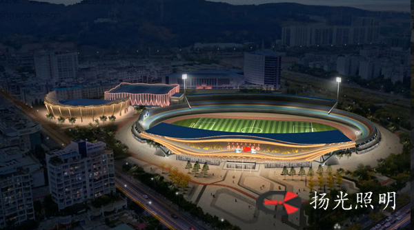 涼山民族體育館照明設計